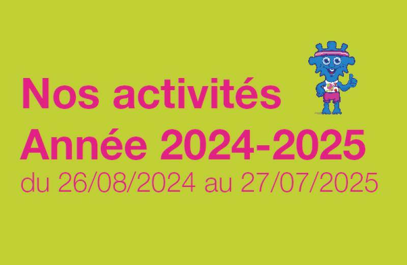 Inscriptions activités enfants Année 2024-2025